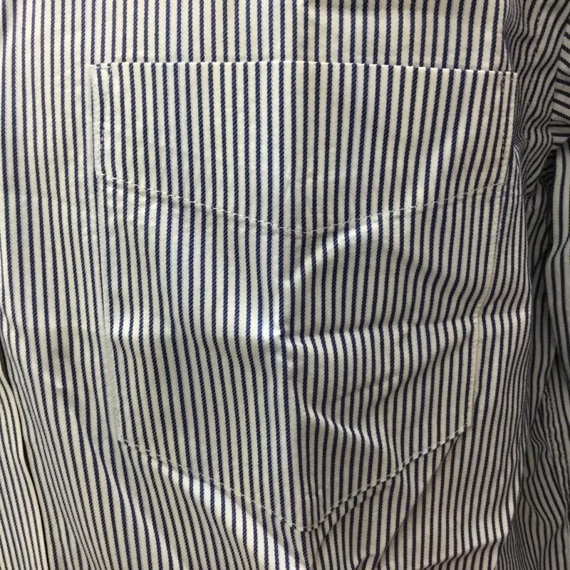 エディーバウアー Eddie Bauer シャツ、ブラウス 長袖 長袖シャツ カラーシャツ ポケットシャツ 長袖カットソー ストライプシャツ S ストライプ マルチカラー / マルチカラー /  メンズ USED 古着 中古 10113311