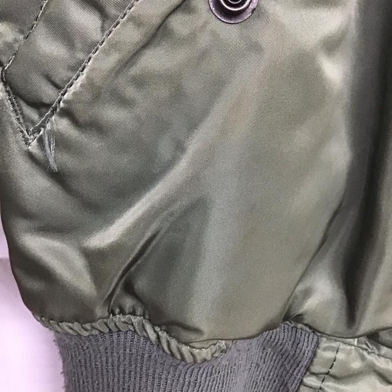 アルファインダストリー Alpha Industries ジャケット、上着 ジャケット、ブレザー フライトジャケット ジップアップジャケット アウター S 無地 カーキ / カーキ /  メンズ USED 古着 中古 10132254