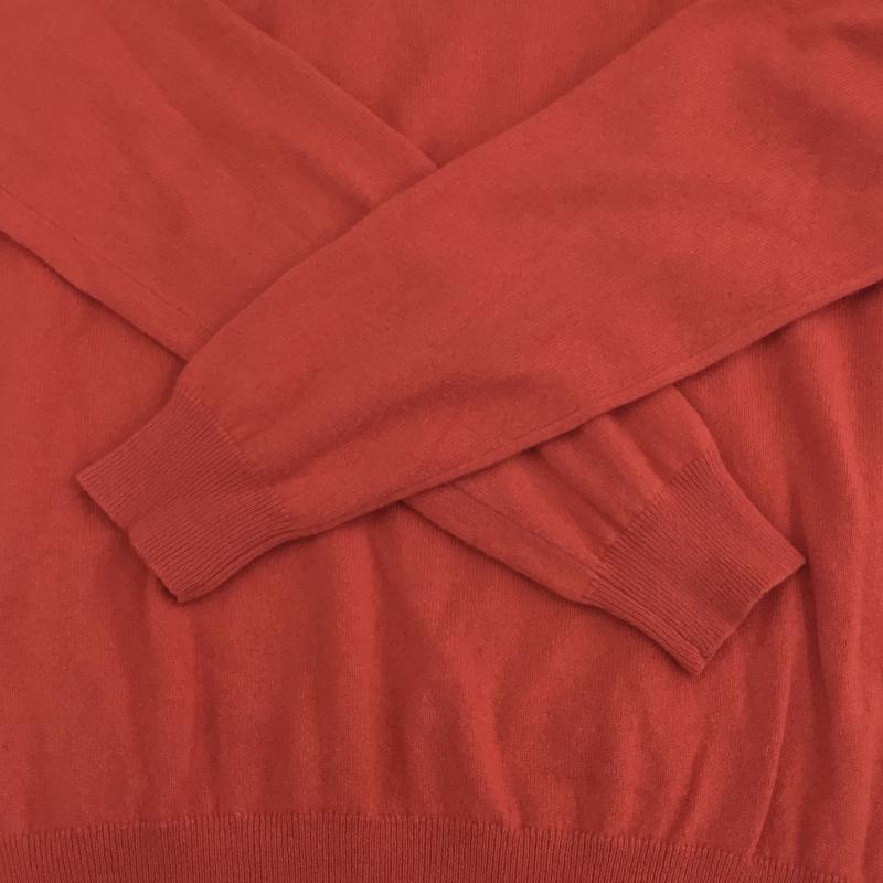 ポールスミス Paul Smith ニット、セーター 長袖 カシミヤニット　PF-NR-89055 L 無地 赤 / レッド /  メンズ USED 古着 中古 10136368