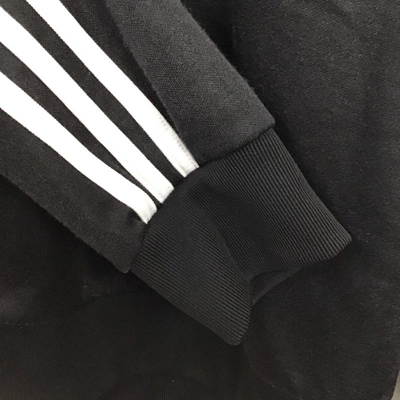 アディダス adidas トレーナー 長袖 hc1918 トレーナー 長袖スウェット 0 ロゴ、文字 黒 / ブラック /  メンズ USED 古着 中古 10148101