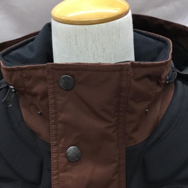 ザノースフェイス THE NORTH FACE ジャケット、上着 ジャンパー、ブルゾン ny52203i 22AW SteepTechPaddedApogeeJacket マウンテンパーカ Supreme×THENORTHFACE XL ロゴ、文字 黒 / ブラック / X 茶 / ブラウン /  メンズ USED 古着 中古 10117091