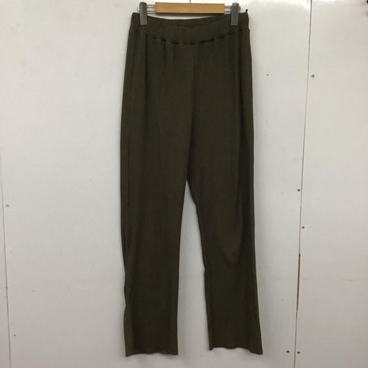 ローリーズファーム LOWRYS FARM ボトムス ボトムス リブパンツ FREE 無地 カーキ / カーキ /  レディース USED 古着 中古 10137208