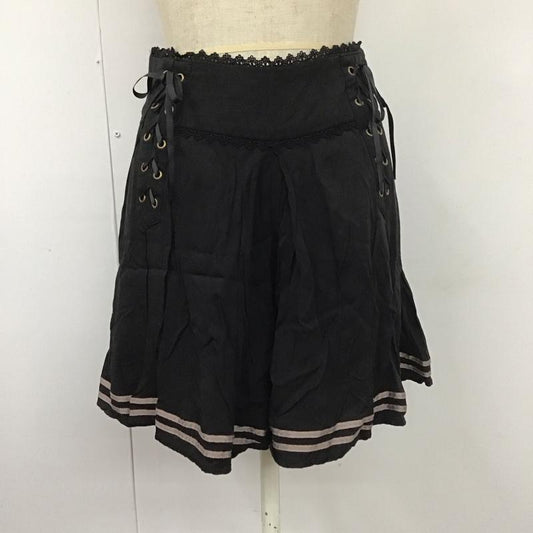 アクシーズファム axes femme パンツ ショートパンツ M 無地 黒 / ブラック /  レディース USED 古着 中古 10110287