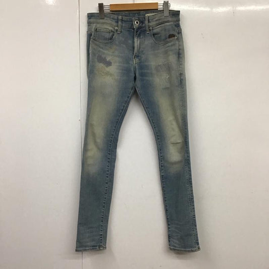ジースターロゥ G-STAR RAW パンツ デニム、ジーンズ デニムパンツ スリムパンツ カジュアルパンツ ストレッチパンツ 29インチ 無地 インディゴ / インディゴ /  メンズ USED 古着 中古 10132250