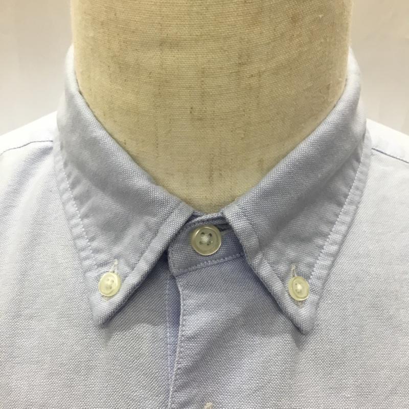 シュプリーム Supreme シャツ、ブラウス 半袖 LOOSE FIT SS OXFORD SHIRT ボタンダウン 23SS S ロゴ、文字 水色 / ライトブルー /  メンズ USED 古着 中古 10111356