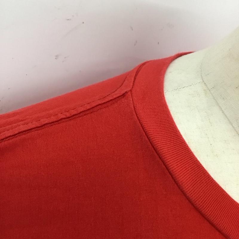 ステューシー STUSSY Tシャツ 半袖 L プリント X ロゴ、文字 赤 / レッド /  メンズ USED 古着 中古 10117210