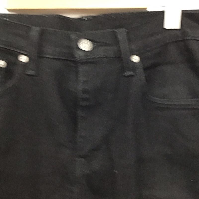 リーバイストラウスアンドコー Levi Strauss & co. パンツ デニム、ジーンズ デニムパンツ ワイドパンツ カジュアルパンツ ストレッチパンツ 31インチ 無地 黒 / ブラック /  メンズ USED 古着 中古 10147075