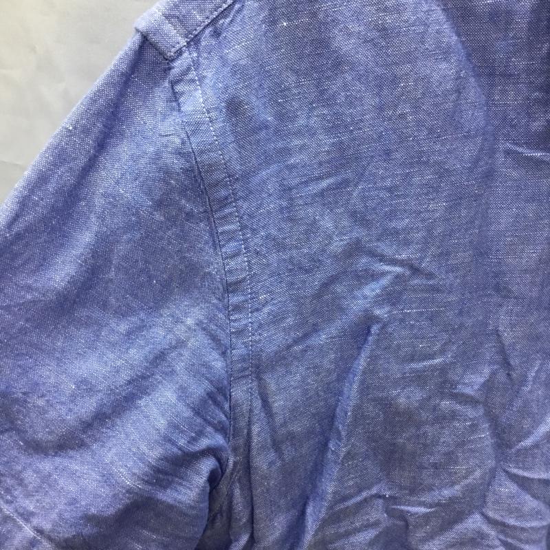 ギャップ GAP シャツ、ブラウス 半袖 XL 無地 青 / ブルー /  メンズ USED 古着 中古 10119304