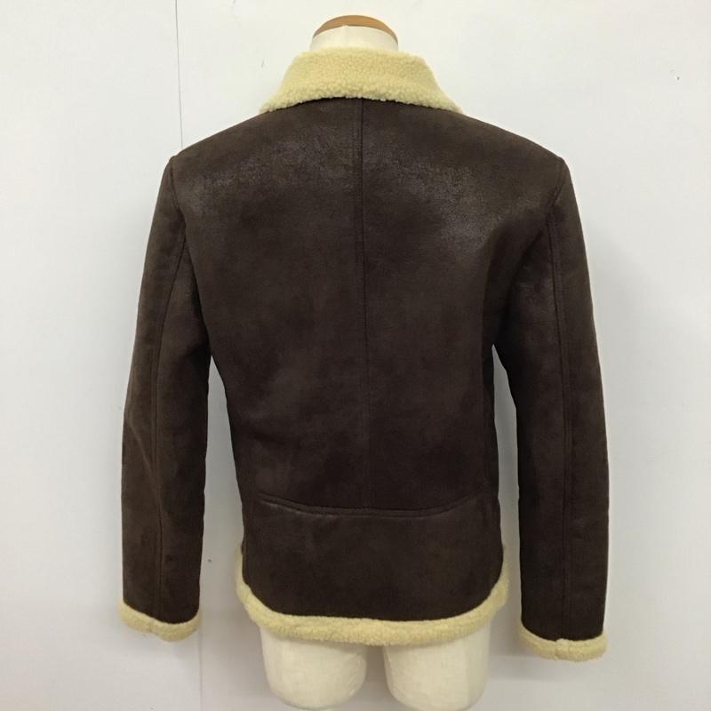 ザラメン ZARA MAN ジャケット、上着 ジャケット、ブレザー ボアジャケット アウター カジュアルジャケット カラージャケット M 無地 茶 / ブラウン /  メンズ USED 古着 中古 10123874