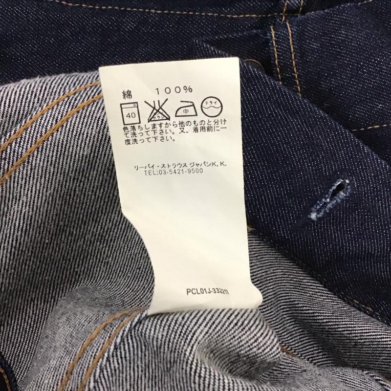 リーバイス Levi s ジャケット、上着 ジャケット、ブレザー pcl01j-33221i デニムジャケット Gジャン M 無地 インディゴ / インディゴ /  レディース USED 古着 中古 10128357