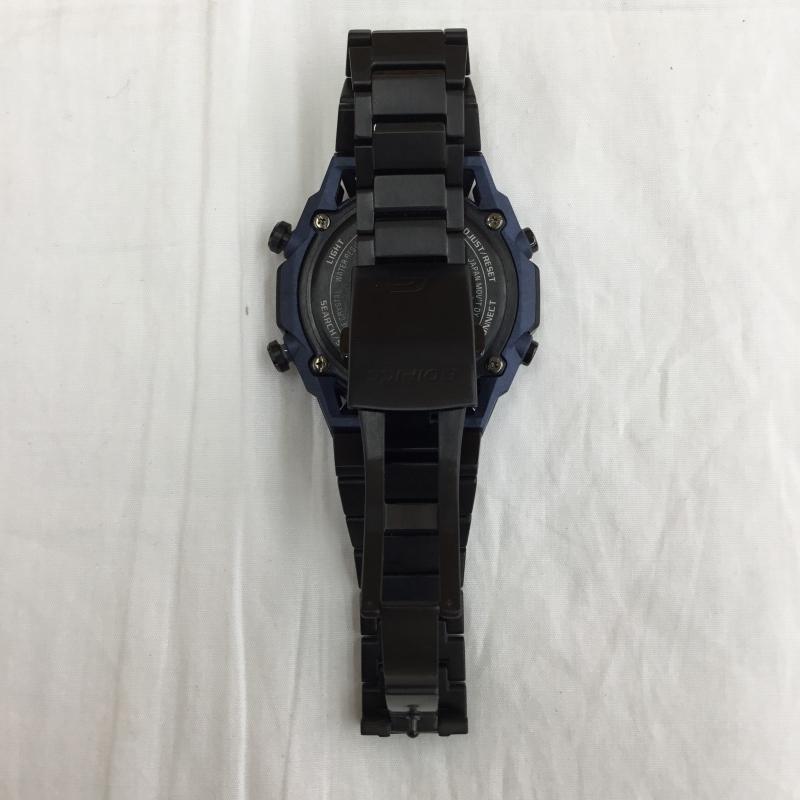 カシオ CASIO 腕時計 アナログ（クォーツ式） ECB-2300 ロゴ、文字 黒 / ブラック /  メンズ USED 古着 中古 10149990