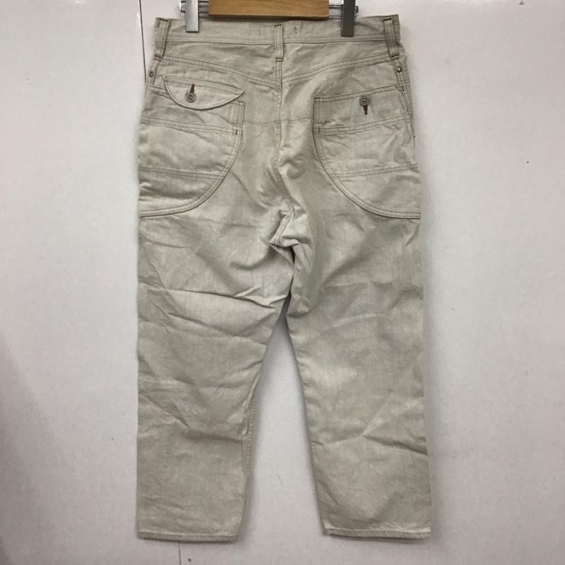 ジョンブル Johnbull パンツ デニム、ジーンズ デニムパンツ ストレートパンツ ワイドパンツ カジュアルパンツ L 無地 灰 / グレー /  メンズ USED 古着 中古 10114326