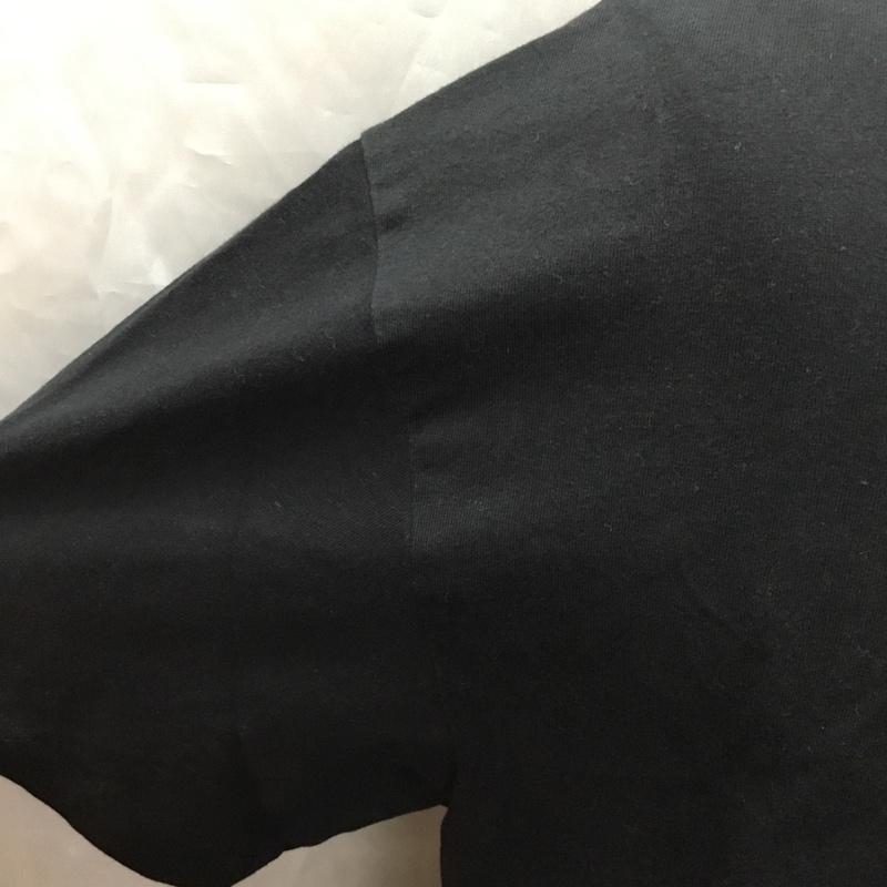 エクストララージ XLARGE Tシャツ 半袖 半袖カットソー プリントTシャツ クルーネックカットソー L ロゴ、文字 黒 / ブラック /  メンズ USED 古着 中古 10115161