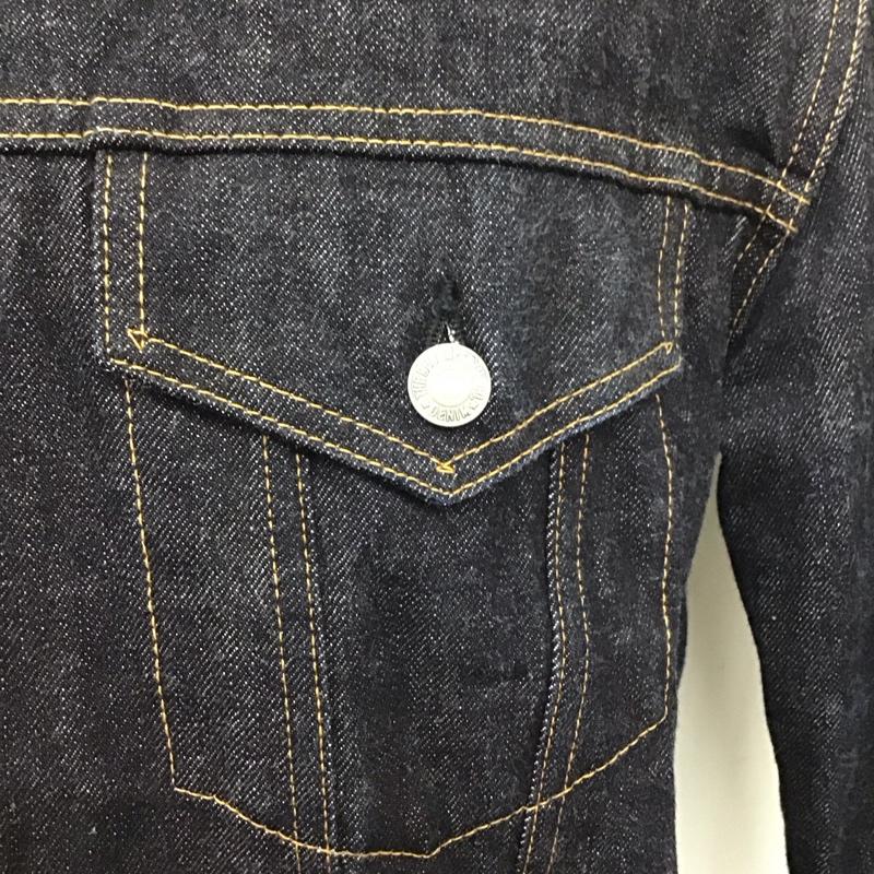 ザリアルマッコイズ THE REAL McCOY S ジャケット、上着 ジャケット、ブレザー デニムジャケット カラージャケット 長袖ジャケット Gジャン 42 無地 インディゴ / インディゴ /  メンズ USED 古着 中古 10115377