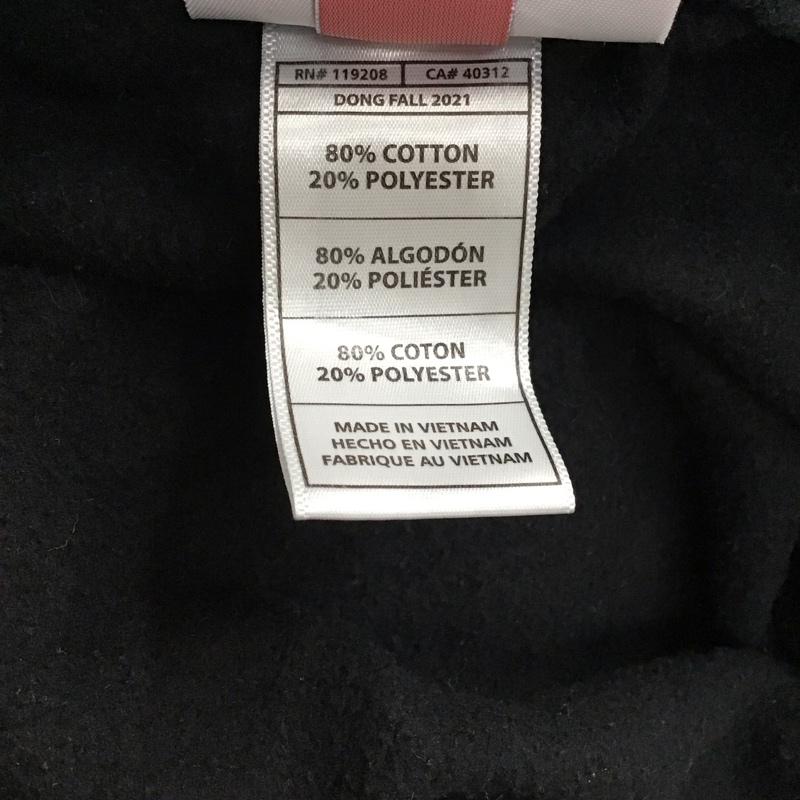 ミッチェルアンドネス Mitchell&Ness パンツ ワークパンツ、ペインターパンツ ワークパンツ ワイドパンツ カジュアルパンツ ジャージ XL ロゴ、文字 黒 / ブラック /  メンズ USED 古着 中古 10117256