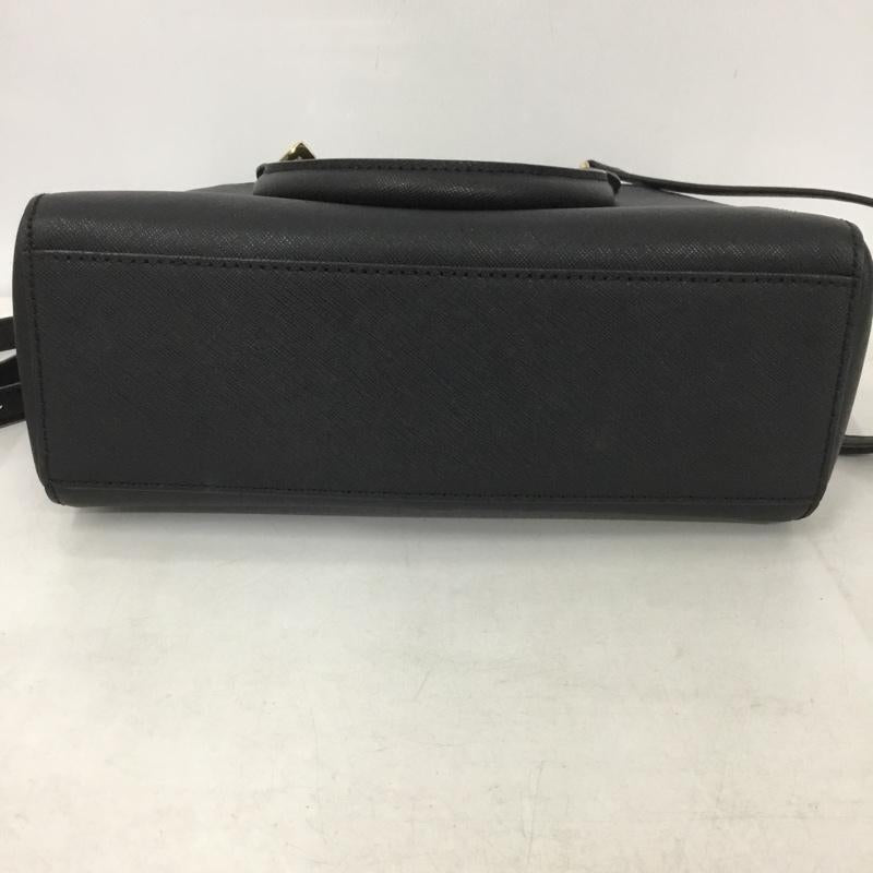 マイケルコース MICHAEL KORS ハンドバッグ ハンドバッグ 35T7GSOS0L ショルダーバッグ 2WAY ロゴ、文字 黒 / ブラック /  レディース USED 古着 中古 10139224