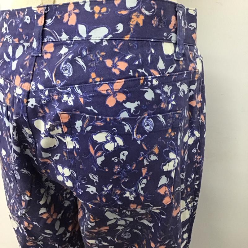 レプシムローリーズファーム LEPSIMLOWRYSFARM パンツ デニム、ジーンズ スリムパンツ カジュアルパンツ プリントパンツ ストレッチパンツ S プリント マルチカラー / マルチカラー /  レディース USED 古着 中古 10116995