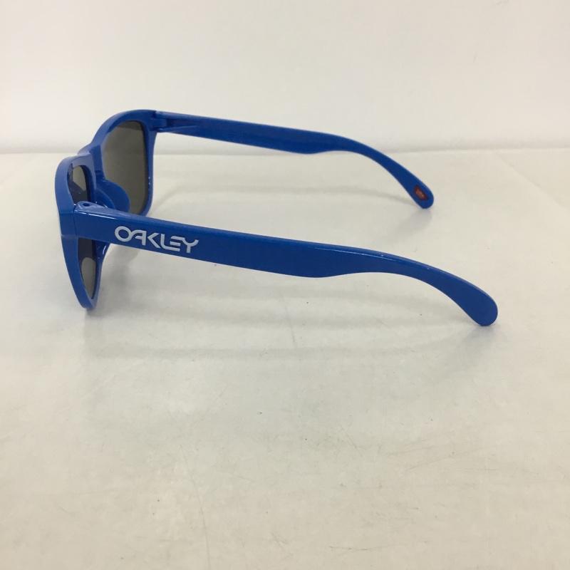 オークリー OAKLEY めがね・サングラス サングラス OO9245-B354 フロッグスキン Frogskins ミラーレンズ ロゴ、文字 青 / ブルー /  メンズ USED 古着 中古 10134619