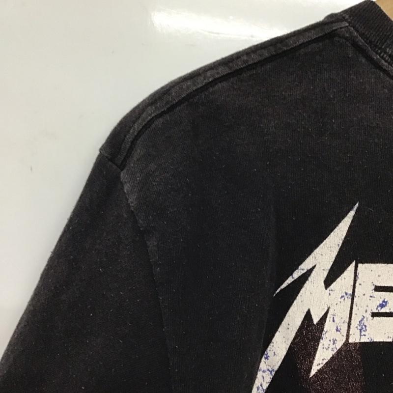 古着 USED Tシャツ 半袖 半袖カットソー プリントTシャツ クルーネックカットソー バンドTシャツ M ロゴ、文字 黒 / ブラック /  メンズ USED 古着 中古 10132910