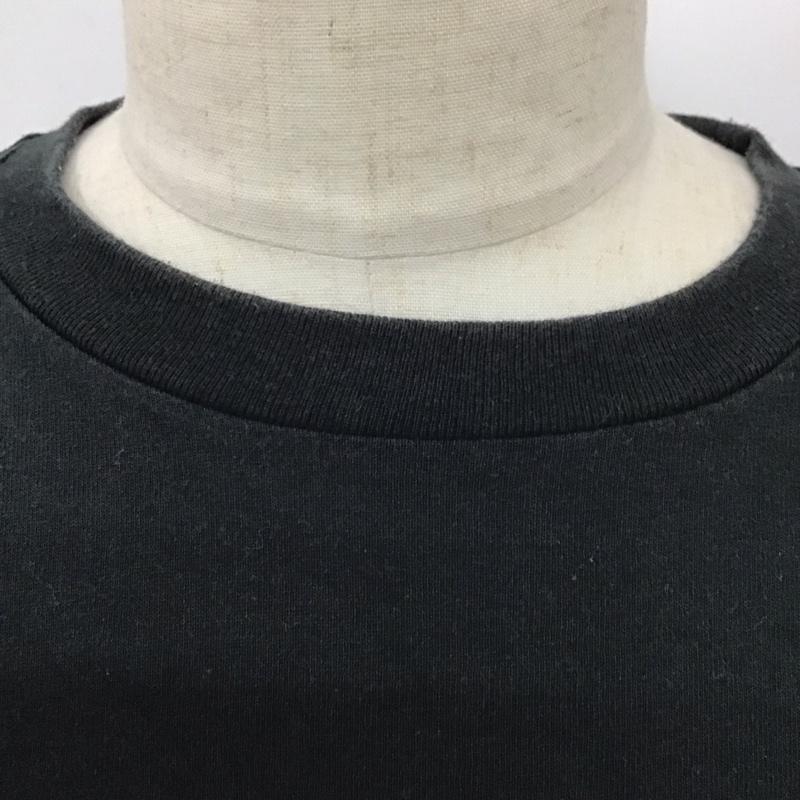 サンタクルーズ SANTA CRUZ Tシャツ 半袖 半袖カットソー プリントTシャツ クルーネックカットソー XL ロゴ、文字 黒 / ブラック /  メンズ USED 古着 中古 10125116