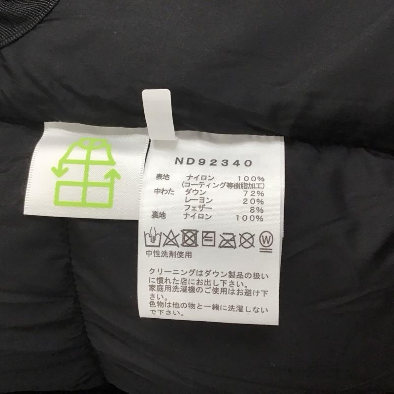 ザノースフェイス THE NORTH FACE ジャケット、上着 ダウンジャケット nd92340 バルトロライトジャケット ジップアップジャケット ダウンジャケット M ロゴ、文字 黒 / ブラック /  メンズ USED 古着 中古 10124713