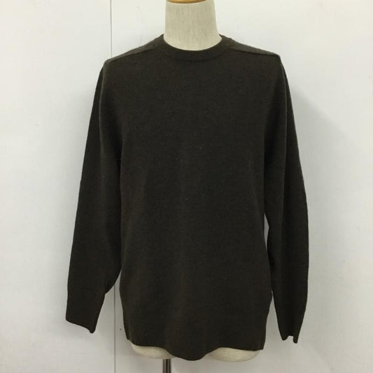 ザラ ZARA ニット、セーター 長袖 0693 404 500 クルーネック XL 無地 カーキ / カーキ /  メンズ USED 古着 中古 10107032