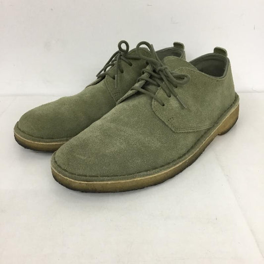 クラークス Clarks カジュアルシューズ カジュアルシューズ DESERT LONDON UK7 US8 US：8 無地 カーキ / カーキ /  メンズ USED 古着 中古 10130411