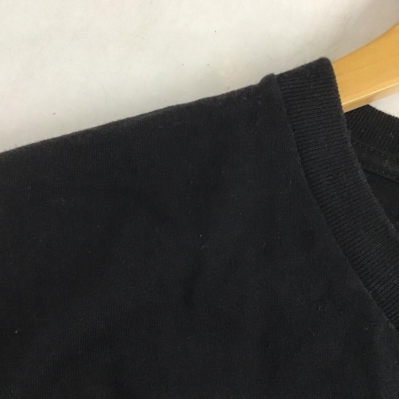 グラニフ graniph Tシャツ 半袖 半袖カットソー プリントTシャツ クルーネックカットソー XL プリント 黒 / ブラック /  メンズ USED 古着 中古 10149120