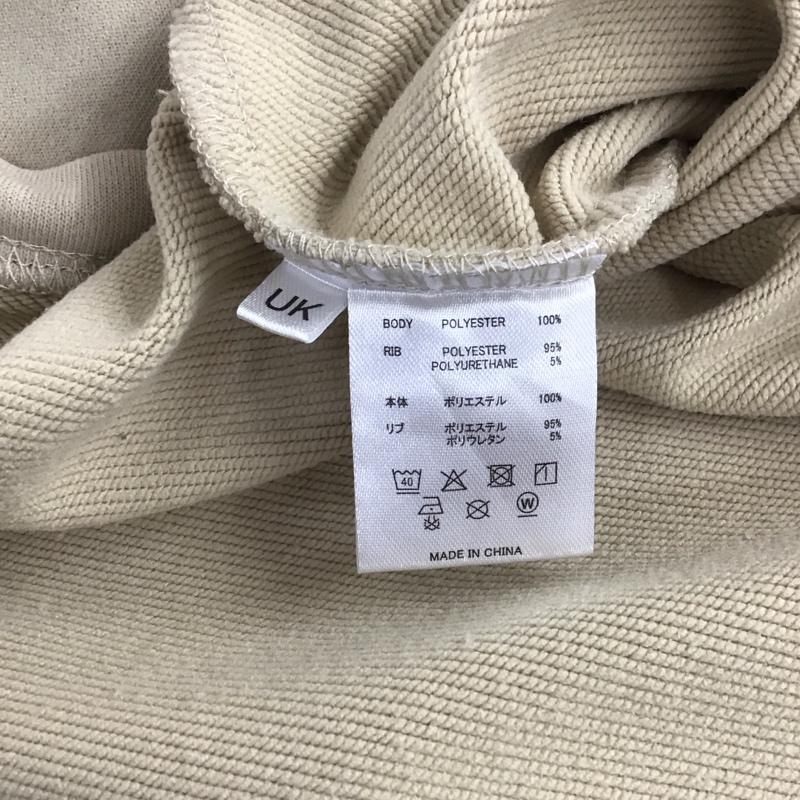 ニューエラ NEW ERA Tシャツ 半袖 半袖カットソー プリントTシャツ クルーネックカットソー XL ロゴ、文字 ベージュ / ベージュ /  メンズ USED 古着 中古 10148116