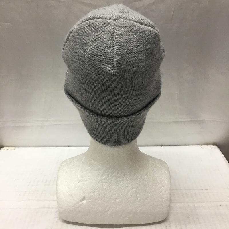 シュプリーム Supreme 帽子 ニット帽 18SS Rubber Patch Beanie ロゴ、文字 灰 / グレー /  メンズ USED 古着 中古 10109757