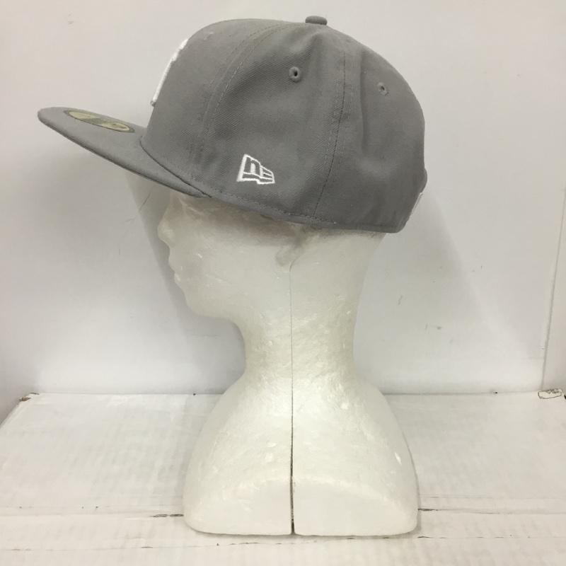 ニューエラ NEW ERA 帽子 キャップ ニューヨーク ヤンキース NY ロゴ、文字 灰 / グレー /  メンズ USED 古着 中古 10124142