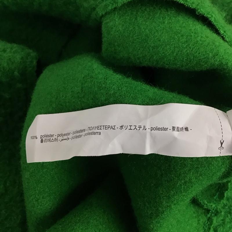 ザラ ZARA シャツ、ブラウス 長袖 2712/409/914 テクスチャーショート　スウェットシャツ M 無地 緑 / グリーン /  レディース USED 古着 中古 10131052