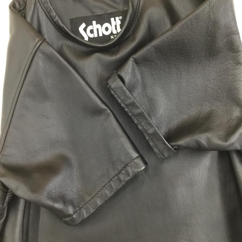 ショット schott Tシャツ 半袖 M 無地 黒 / ブラック /  メンズ USED 古着 中古 10110364