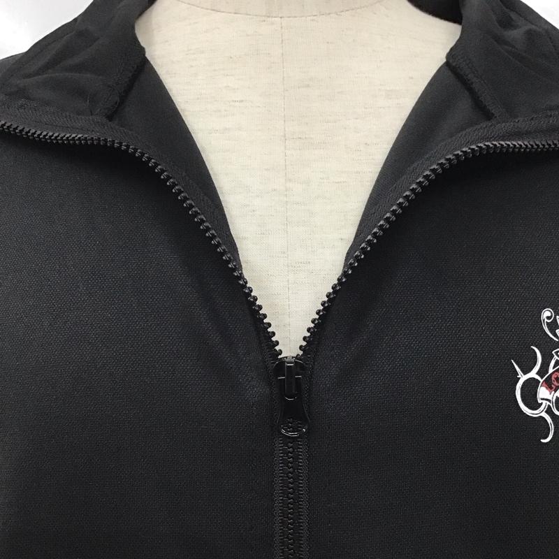 エドハーディー Ed Hardy セットアップ セットアップ 32250701 ジャージ トラックジャケット ジョガーパンツ バックプリント タグ付き L ロゴ、文字 黒 / ブラック /  メンズ USED 古着 中古 10144442