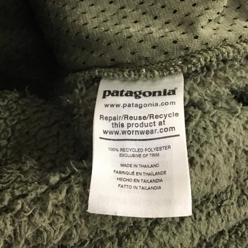 パタゴニア patagonia カットソー 長袖 25895fa20 長袖フリーストップス プルオーバー ラグラン L ロゴ、文字 カーキ / カーキ /  メンズ USED 古着 中古 10132333