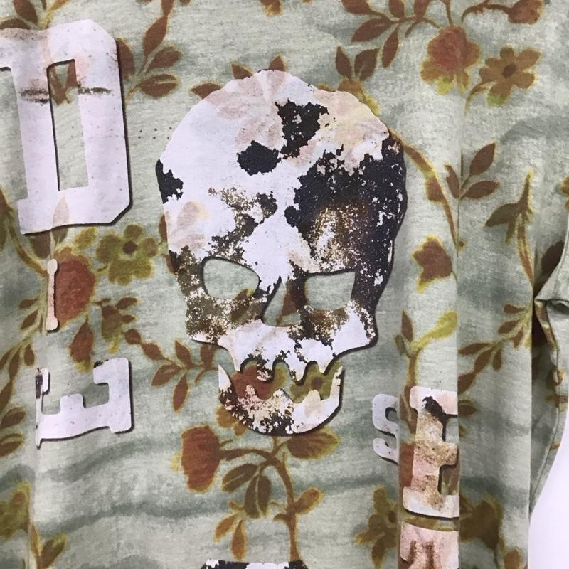 ディーゼル DIESEL Tシャツ 半袖 M 総柄 X プリント マルチカラー / マルチカラー /  メンズ USED 古着 中古 10131354