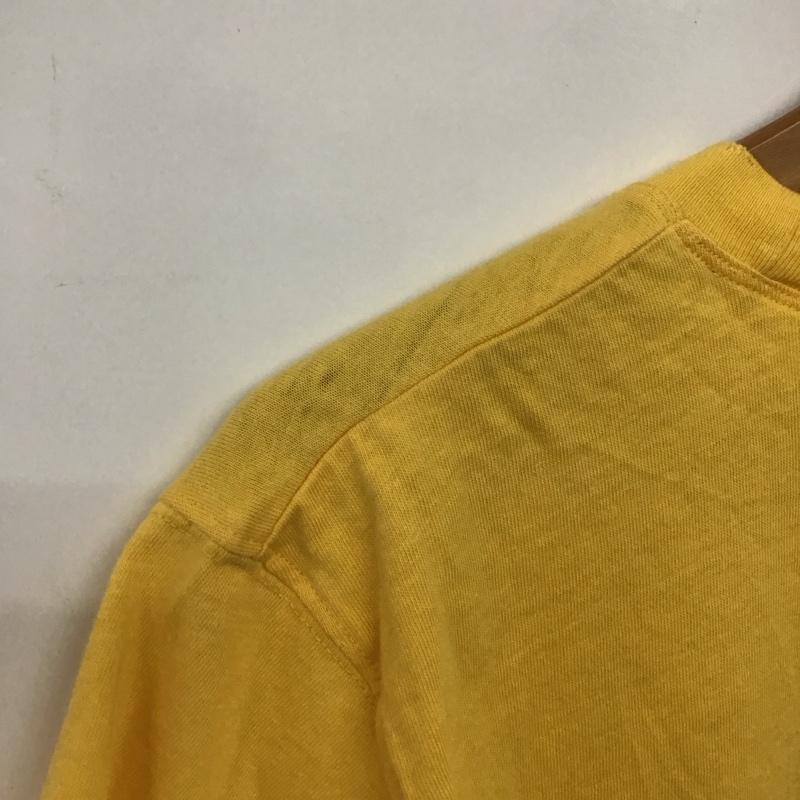 ナイキ NIKE Tシャツ 半袖 半袖カットソー プリントTシャツ クルーネックカットソー 古着 S プリント 黄 / イエロー /  メンズ USED 古着 中古 10144185