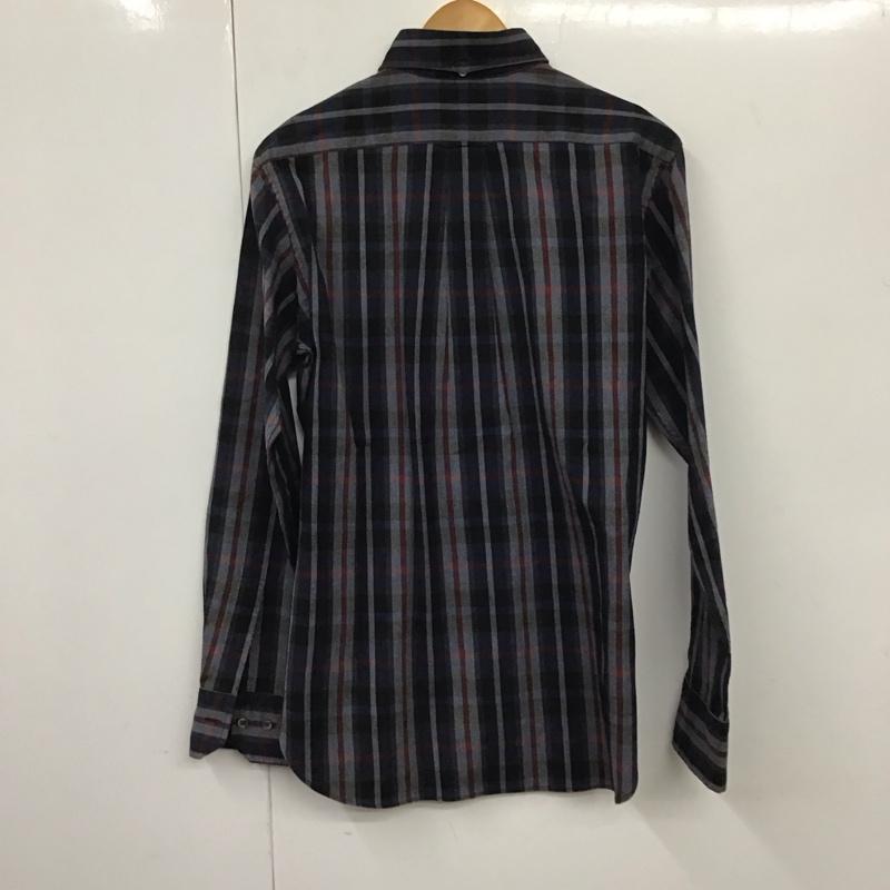 サイベーシックス SCYE BASICS シャツ、ブラウス 長袖 5114-33514 長袖シャツ チェックシャツ ボタンダウンシャツ 38 チェック マルチカラー / マルチカラー /  メンズ USED 古着 中古 10130725