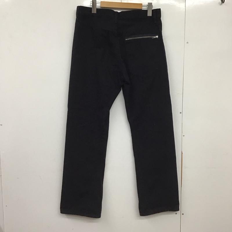 ジーユー GU パンツ デニム、ジーンズ 321-358495 ツイストパンツ UNDERCOVER M 無地 黒 / ブラック /  メンズ USED 古着 中古 10148893