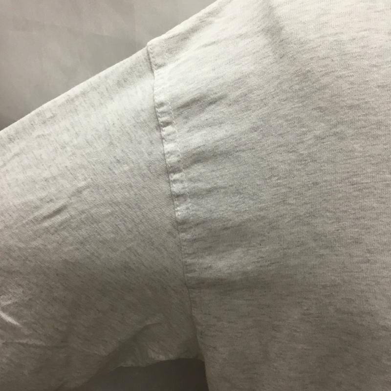 パラグラフ Paragraph Tシャツ 半袖 半袖カットソー プリントTシャツ クルーネックカットソー プリント 灰 / グレー /  メンズ USED 古着 中古 10118634