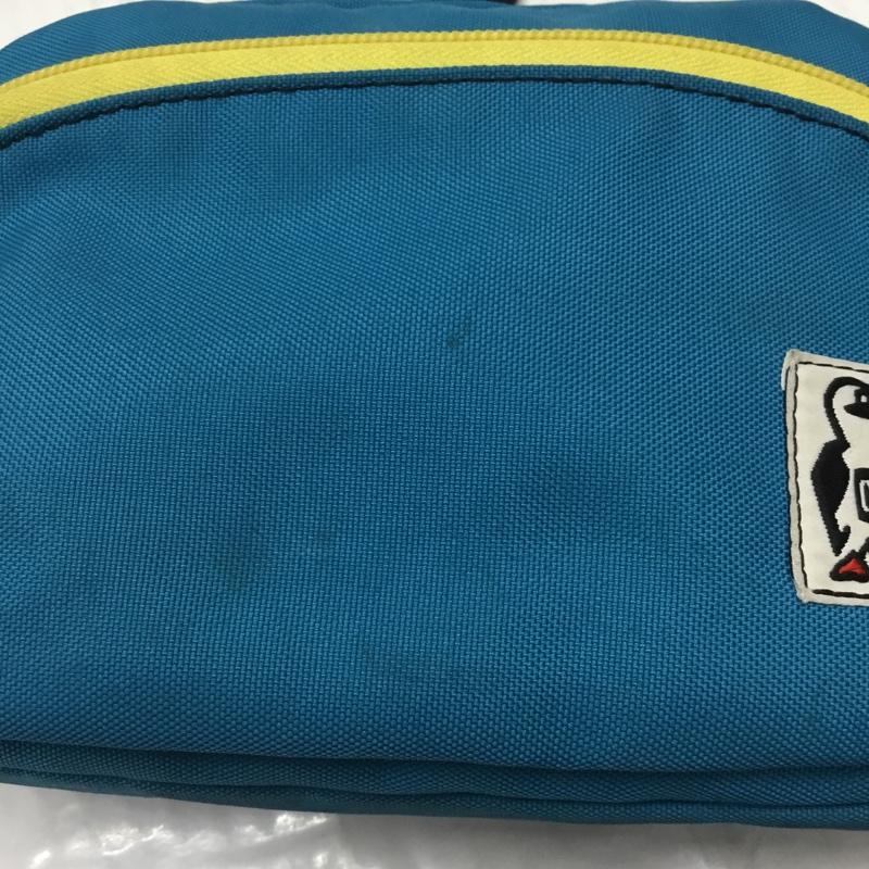 チャムス CHUMS ショルダーバッグ ショルダーバッグ CORDURA ペンギン ワンポイント 青 / ブルー / X 黄 / イエロー / X 黒 / ブラック /  レディース USED 古着 中古 10111992
