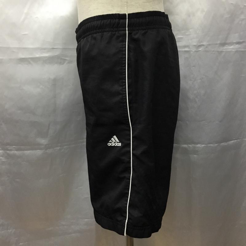 アディダス adidas パンツ ショートパンツ ショートパンツ ハーフパンツ カジュアルパンツ スポーツウェア S 無地 黒 / ブラック /  メンズ USED 古着 中古 10108760