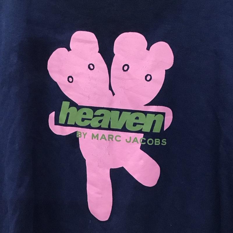ヘブンバイマークジェイコブス heaven BY MARC JACOBS Tシャツ 半袖 半袖カットソー プリントTシャツ クルーネックカットソー L プリント 紺 / ネイビー /  メンズ USED 古着 中古 10142633