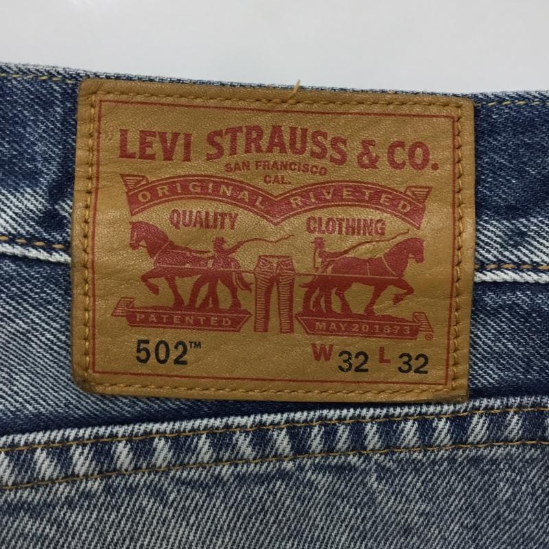 リーバイストラウスアンドコー Levi Strauss & co. パンツ デニム、ジーンズ デニムパンツ ストレートパンツ カジュアルパンツ 32インチ 無地 インディゴ / インディゴ /  メンズ USED 古着 中古 10118617