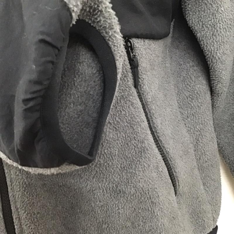 ザノースフェイス THE NORTH FACE ジャケット、上着 ジャンパー、ブルゾン na72051 Denali Jacket L ロゴ、文字 灰 / グレー / X 黒 / ブラック /  メンズ USED 古着 中古 10120528