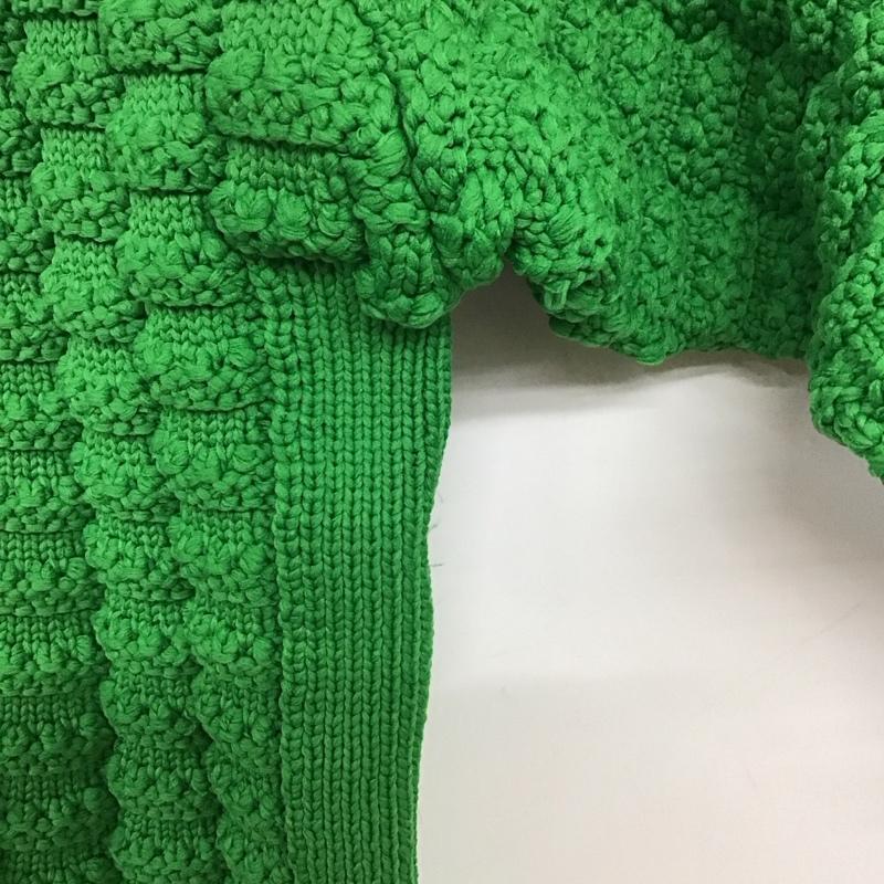 アメリカンホリック AMERICAN HOLIC ニット、セーター 長袖 HC34L2C03J0 エコカルットポコポコプルオーバー M 無地 緑 / グリーン /  レディース USED 古着 中古 10131567