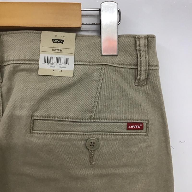 リーバイス Levi s パンツ デニム、ジーンズ チノパン スリムパンツ カジュアルパンツ ストレッチパンツ 31インチ 無地 ベージュ / ベージュ /  メンズ USED 古着 中古 10139725