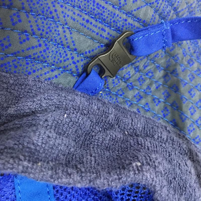 ザノースフェイス THE NORTH FACE 帽子 ハット NN01707 ホライズン アウトドア ロゴ、文字 青 / ブルー /  メンズ USED 古着 中古 10119572