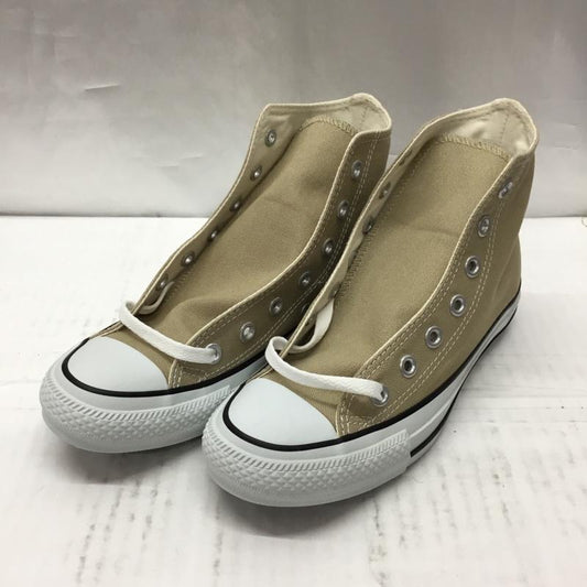 コンバース CONVERSE スニーカー スニーカー 1CL128 1909 ALL STAR COLORS HI 23cm 23.0cm ロゴ、文字 ベージュ / ベージュ / X 白 / ホワイト /  レディース USED 古着 中古 10106636