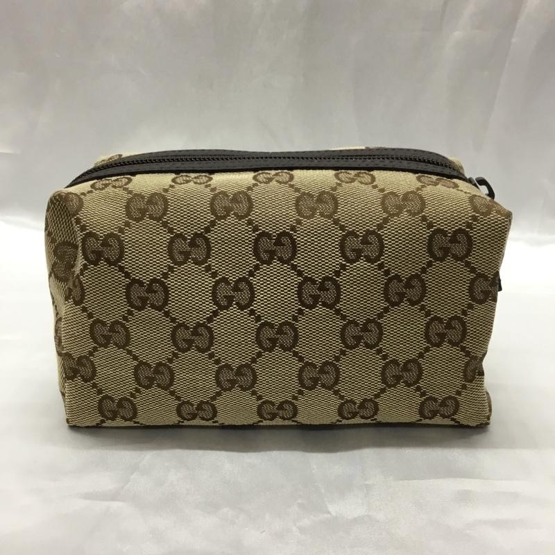グッチ GUCCI ポーチ ポーチ 29595 GG 総柄 ベージュ / ベージュ /  レディース USED 古着 中古 10110642